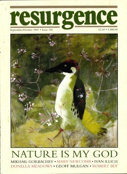 Resurgence & Ecologist – Resurgence, 184 – Sepember – October 1997 Cover