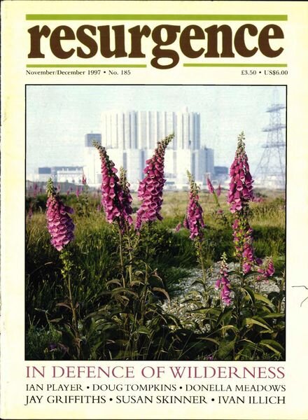 Resurgence & Ecologist – Resurgence, 185 – November – December 1997 Cover