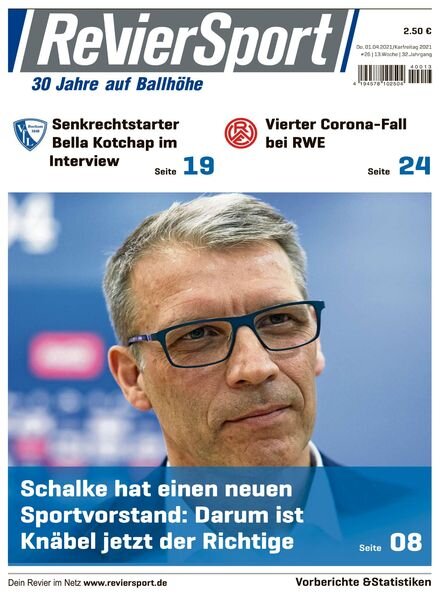 RevierSport – 01 April 2021 Cover