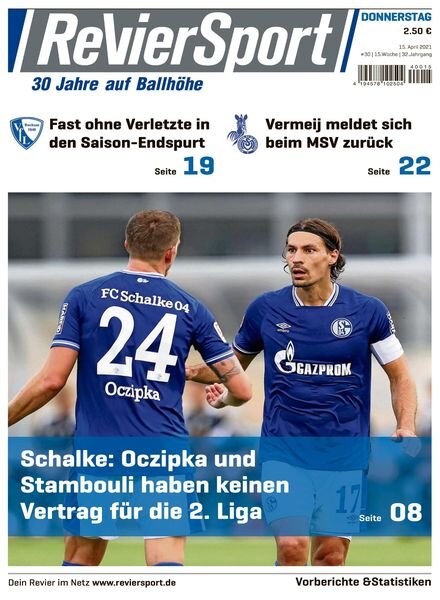 RevierSport – 15 April 2021 Cover