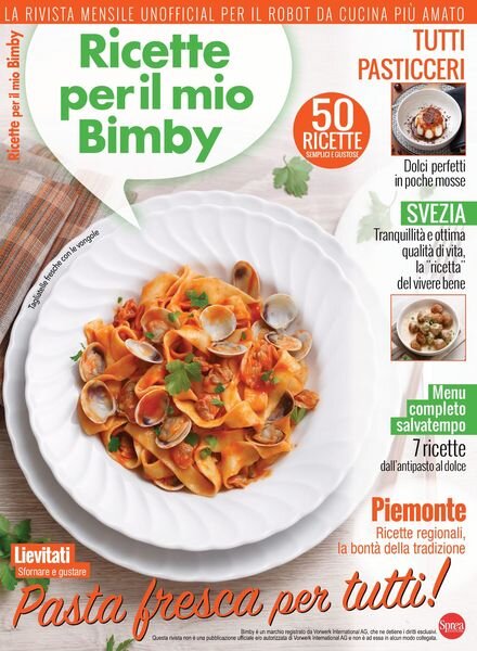 Ricette per il Mio Bimby – febbraio 2021 Cover