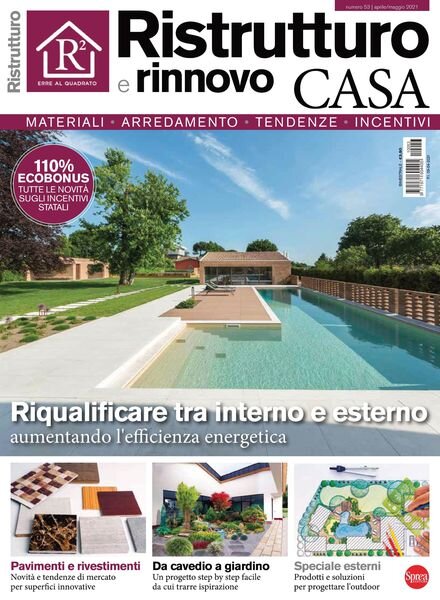 Ristrutturo Rinnovo Casa – aprile 2021 Cover
