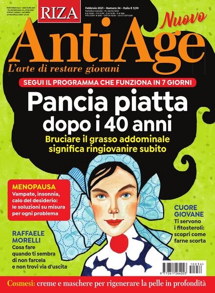 Riza AntiAge – Febbraio 2021 Cover
