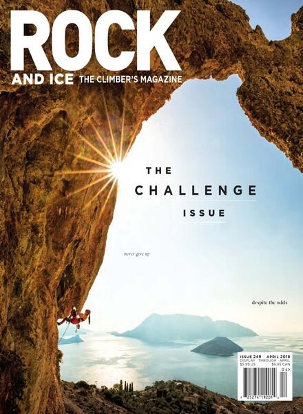 Rock and Ice – Issue 249 – April 2018 Cover