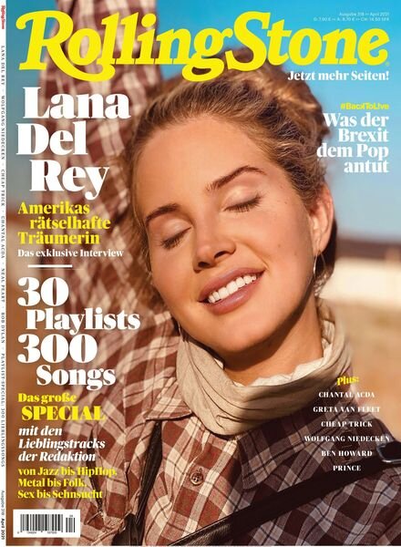 Rolling Stone – DE – 25 Marz 2021 Cover