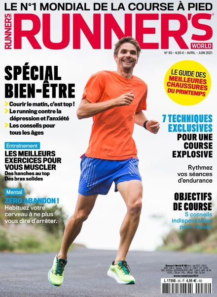 Runner’s World France – Avril-Juin 2021 Cover