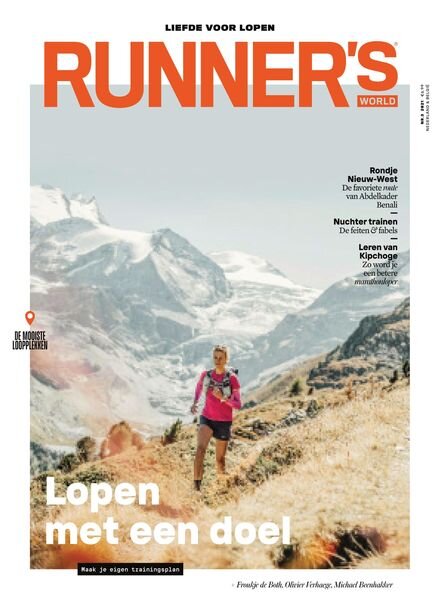 Runner’s World Netherlands – april 2021 Cover