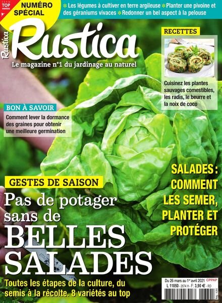 Rustica – 26 Mars 2021 Cover