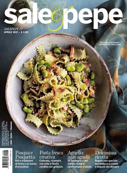 Sale & Pepe – Aprile 2021 Cover