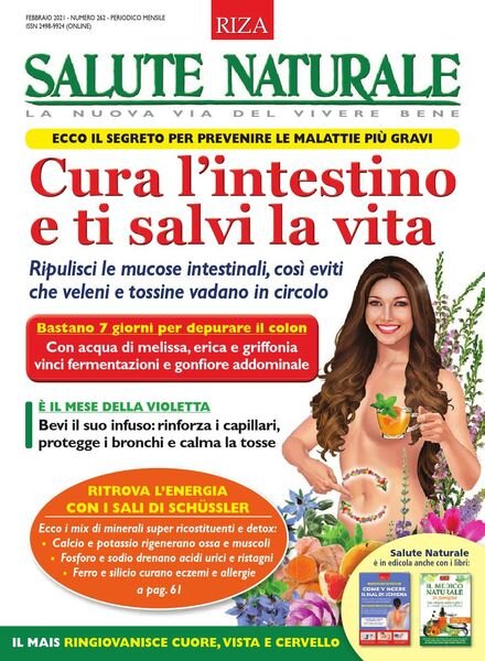 Salute Naturale – Febbraio 2021 Cover