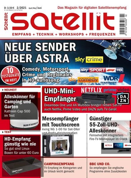 Satellit – Februar 2021 Cover