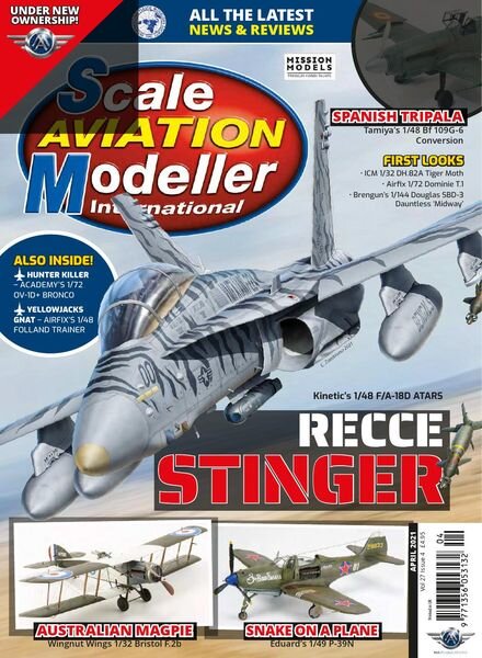 Scale Aviation Modeller International – April 2021 Cover