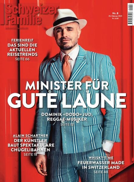 Schweizer Familie – 25 Februar 2021 Cover