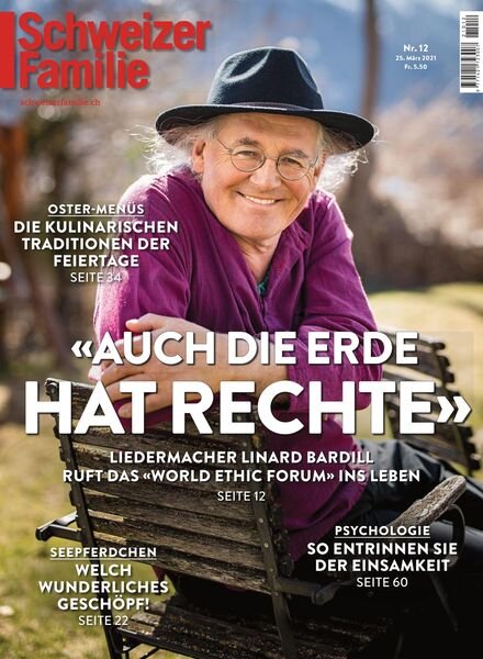 Schweizer Familie – 25 Marz 2021 Cover