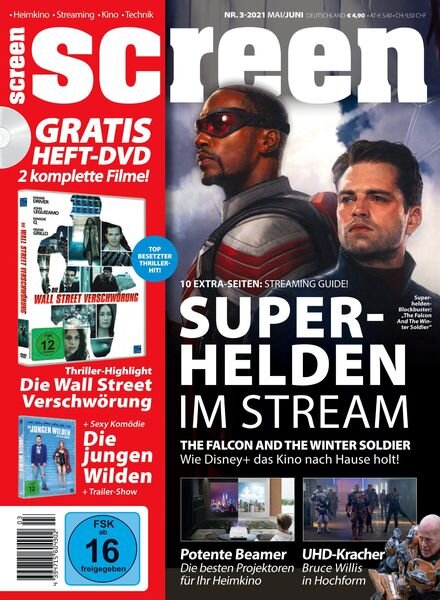 SCREEN MAGAZIN – 08 April 2021 Cover