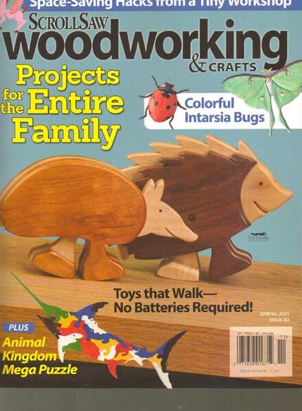 ScrollSaw Woodworking & Crafts – Spring 2021 Cover