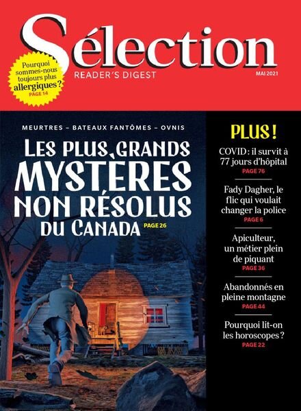 Selection du Reader’s Digest Canada – mai 2021 Cover