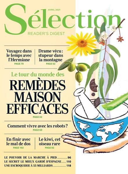 Selection Reader’s Digest France – Avril 2021 Cover