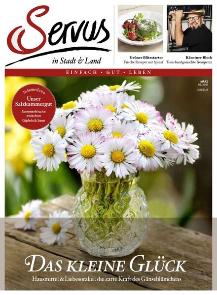 Servus Austria – Marz 2021 Cover