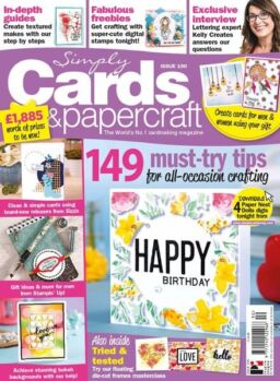 Simply Cards & Papercraft – Issue 190 – April 2019
