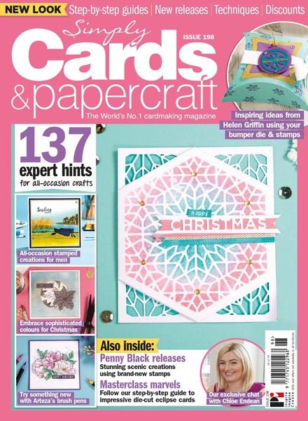 Simply Cards & Papercraft – Issue 198 – October 2019 Cover