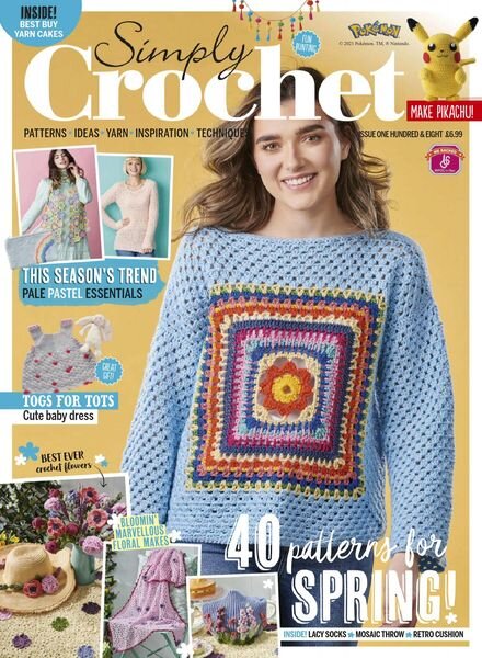 Simply Crochet – April 2021 Cover