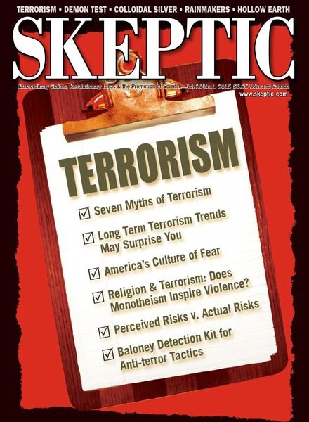 Skeptic – Issue 20.1 – March 2015 Cover