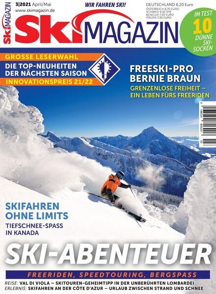 SkiMAGAZIN – 19 Marz 2021 Cover