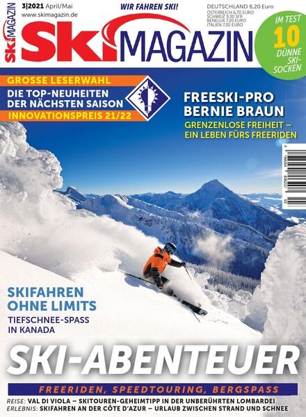 SkiMagazin – Marz 2021 Cover