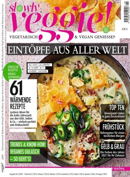 Slowly Veggie Germany – Nr.2 2021 Cover