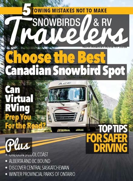 Snowbirds & RV Travelers – November 2020 Cover