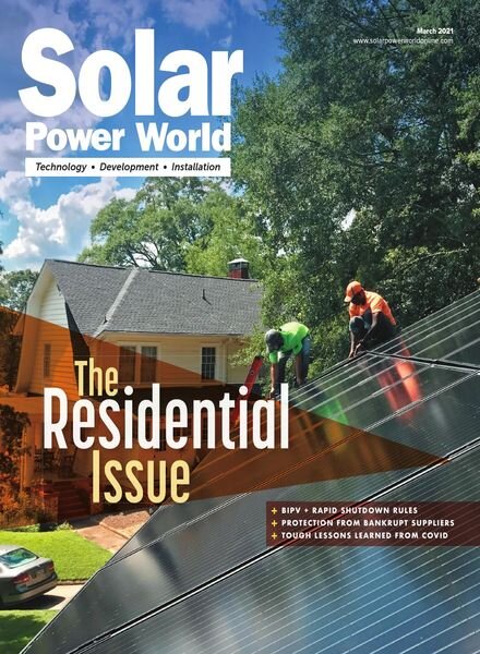 Solar Power World – March 2021 Cover