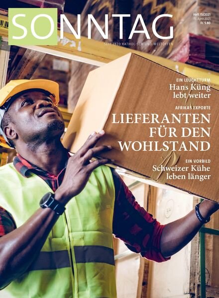 Sonntag – 15 April 2021 Cover
