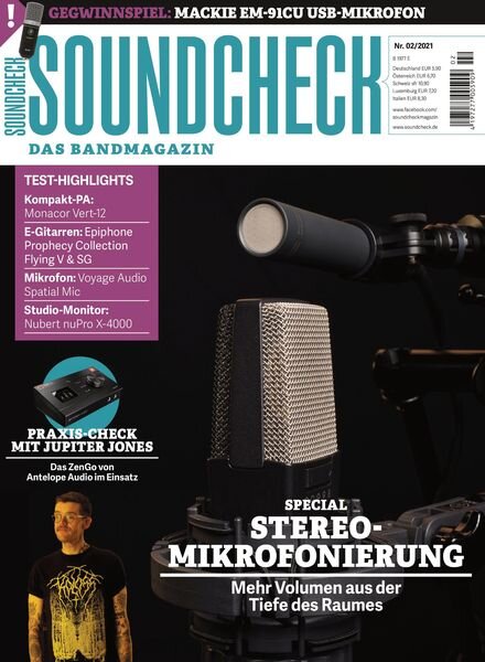 SOUNDCHECK – 22 Marz 2021 Cover