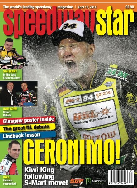 Speedway Star – April 12, 2014 Cover