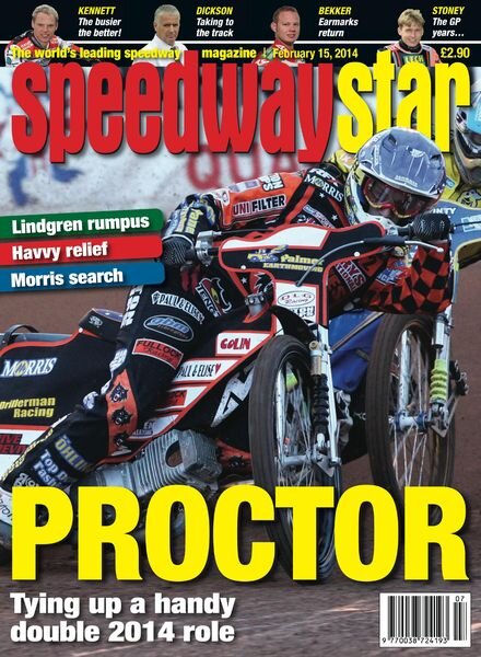 Speedway Star – February 15th, 2014 Cover