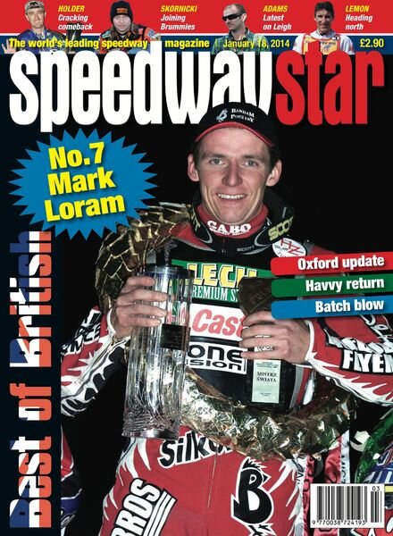 Speedway Star – January 18, 2014 Cover