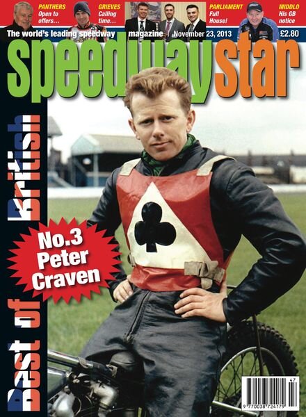 Speedway Star – November 23, 2013 Cover