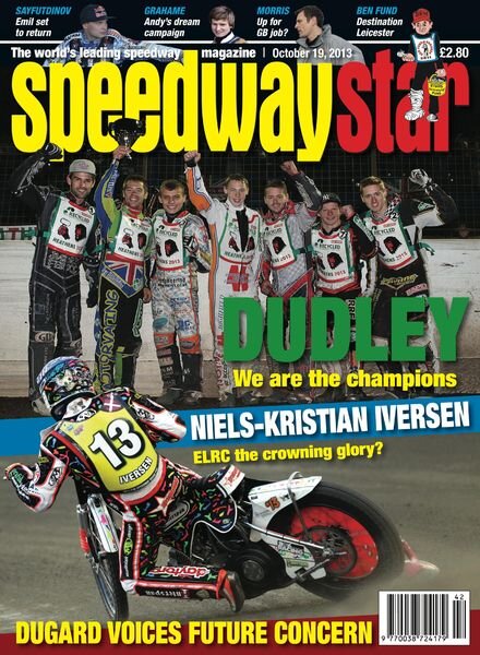 Speedway Star – October 19, 2013 Cover