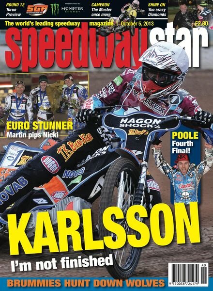 Speedway Star – October 5, 2013 Cover