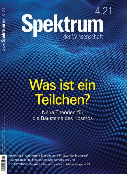 Spektrum der Wissenschaft – 20 Marz 2021 Cover