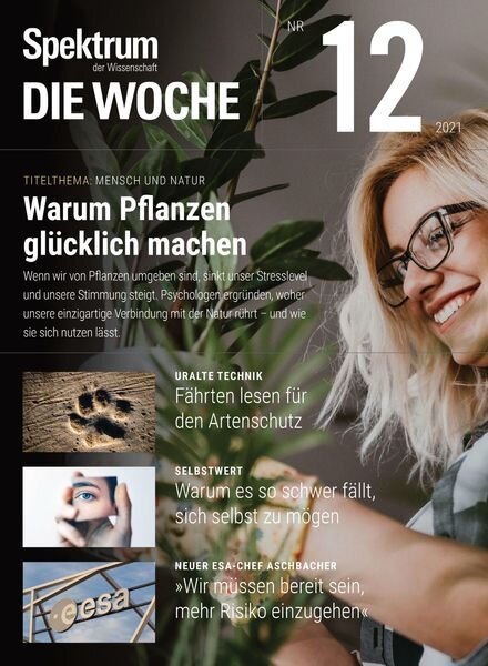 Spektrum – Die Woche – 25 Marz 2021 Cover