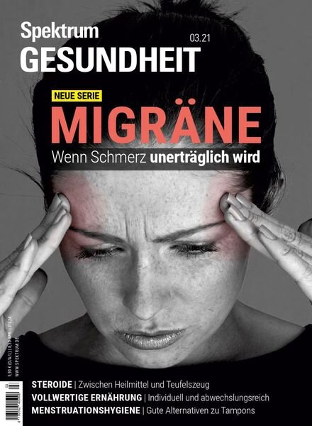 Spektrum Gesundheit – Marz 2021 Cover