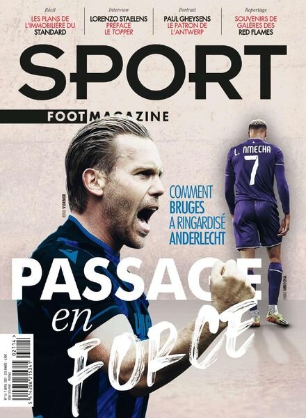 Sport Foot Magazine – 7 Avril 2021 Cover
