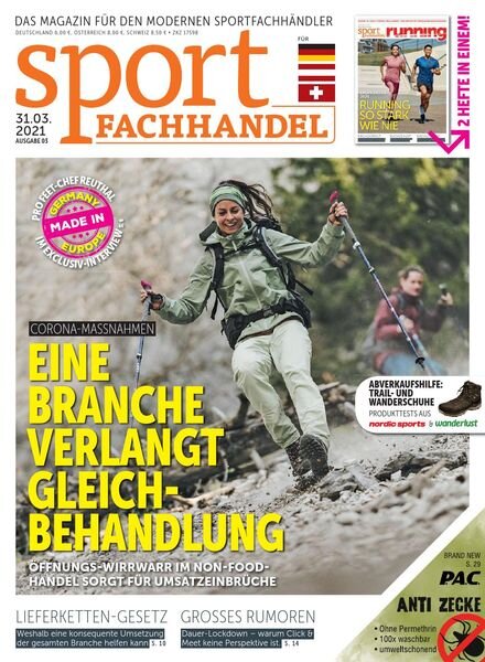 SportFachhandel – 31 Marz 2021 Cover