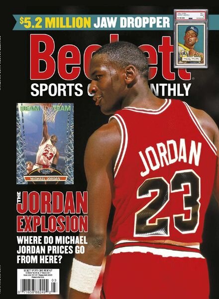 Sports Card Monthly – March 2021 Cover