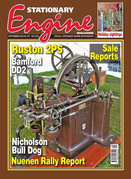 Stationary Engine – Issue 474 – September 2013 Cover