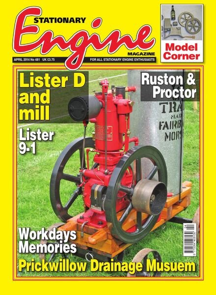 Stationary Engine – Issue 481 – April 2014 Cover