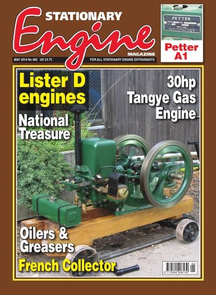 Stationary Engine – Issue 482 – May 2014 Cover