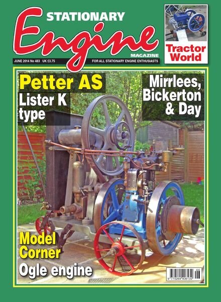 Stationary Engine – Issue 483 – June 2014 Cover